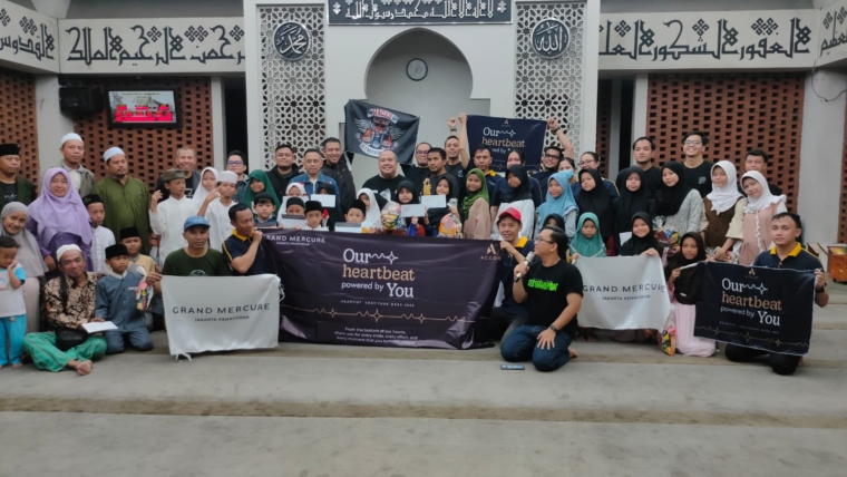 Kegiatan Santunan Anak Yatim bersama Hotel Grand Mercure Jakarta Kemayoran